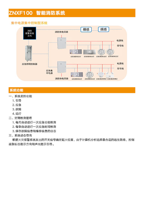 集中电源集中控制型系统